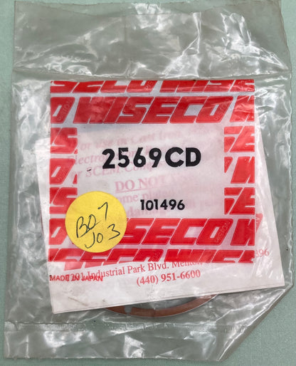 New Genuine Wiseco 2569CD Piston Ring Set
