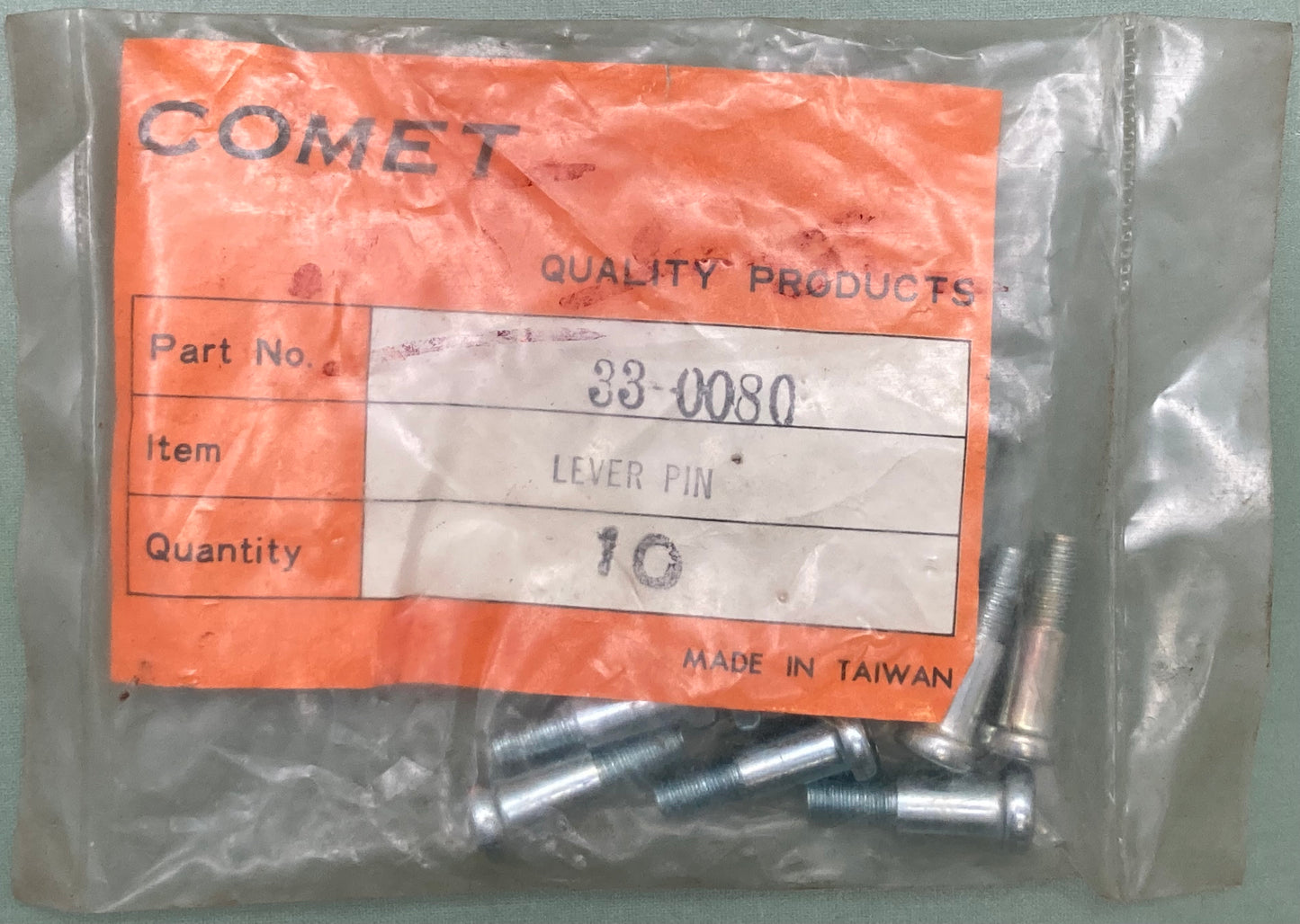 10PK New Genuine Comet 33-0080 Lever Pin
