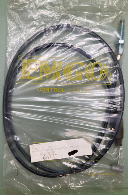 New Genuine EMGO 26-82703 Clutch Cable