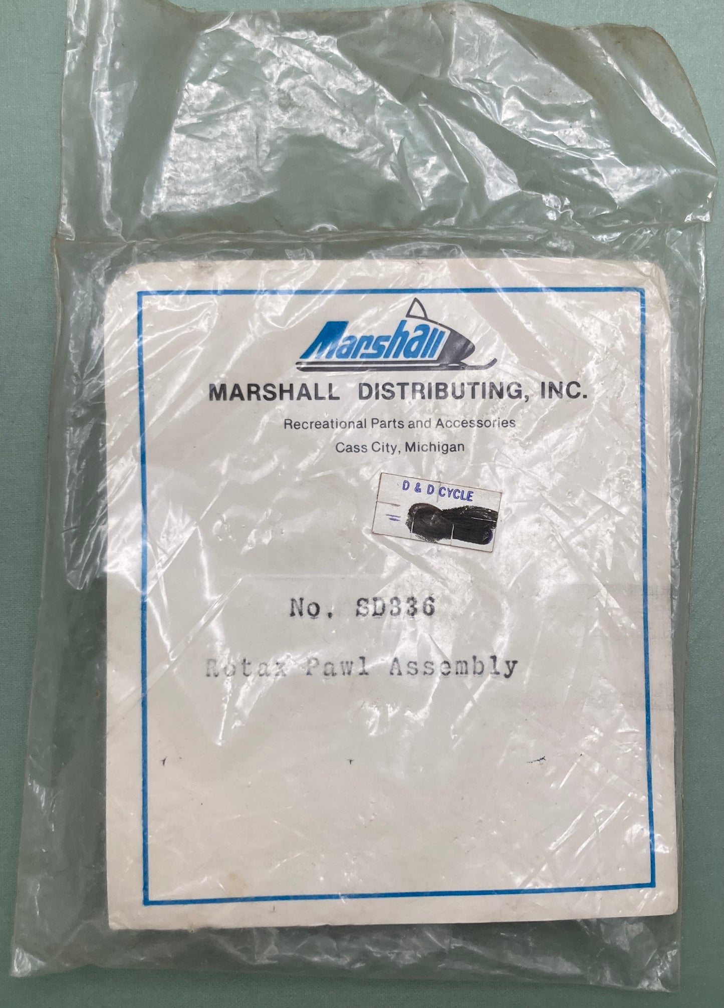 New Genuine Marshall SD336 Rotax Pawl Assembly