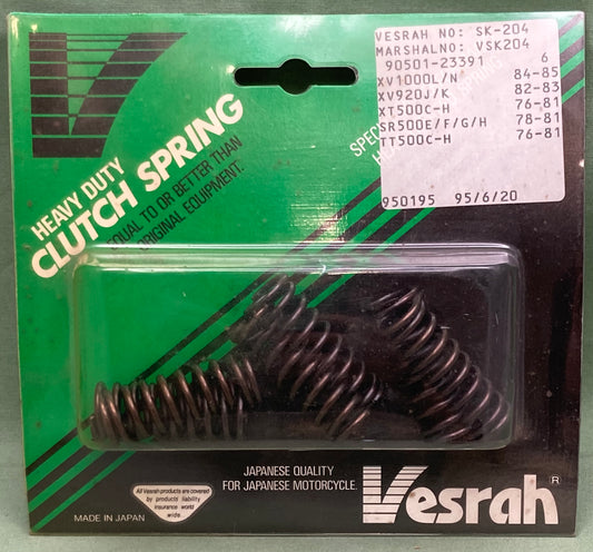 6 PK New Genuine Vesrah SK-204 Heavy Duty Clutch Springs, 90501-23391