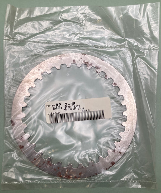 New Genuine Barnett KP-2-16 Steel Plate