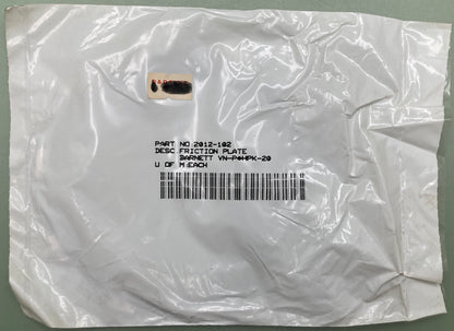 New Genuine Barnett 2012-102 Friction Plate