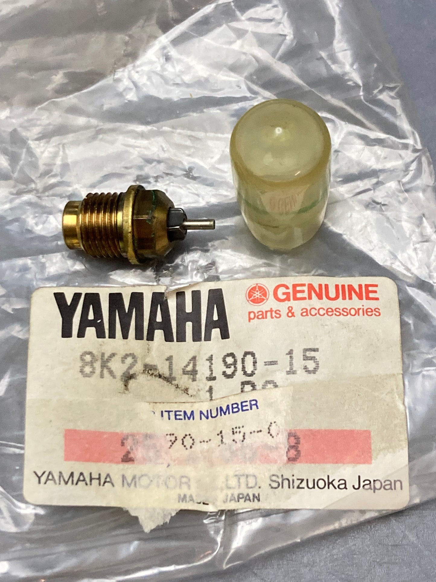 New Genuine Yamaha 8K2-14190-15 Needle Valve Assembly
