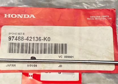 Qty 3 New Genuine Honda 97488-42136-K0 Spoke Set B