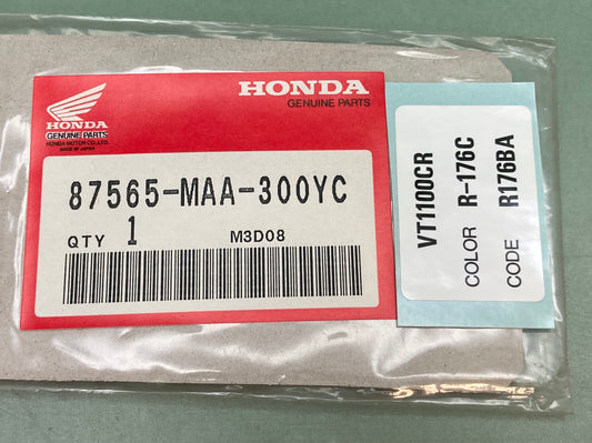 New Genuine Honda 87565-MAA-300YC LABEL, COLOR *TYPE9* (R176BA)