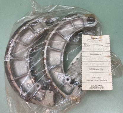 New Genuine Honda 45120-273-000 Shoe, Brake, Frt, Set