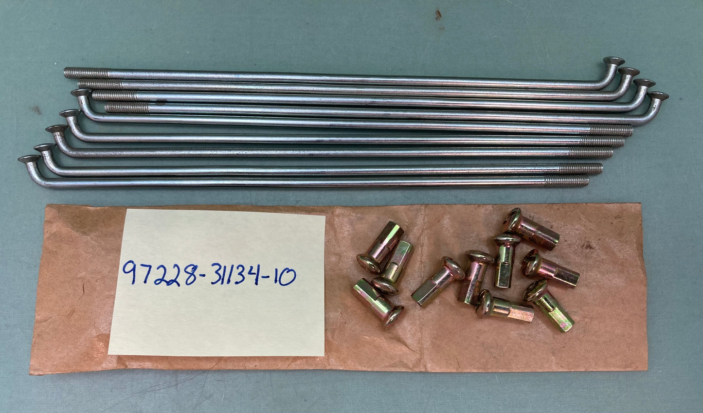 QTY 9 New Replaces Honda 97228-31134-10 Spoke Set A