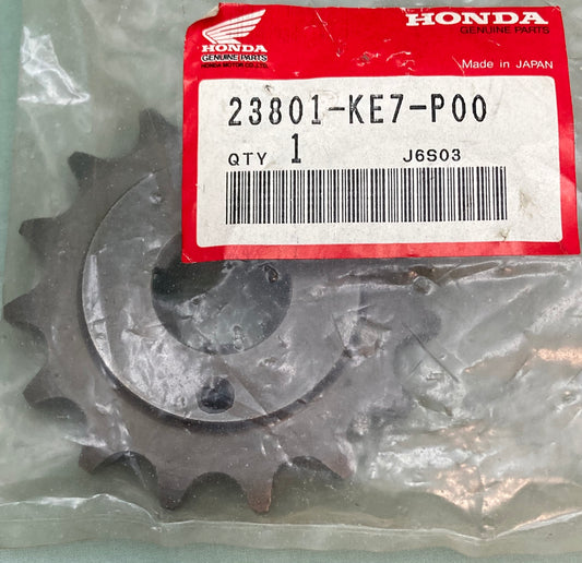 New Genuine Honda 43801-KE7-P00 Sprocket (15T)