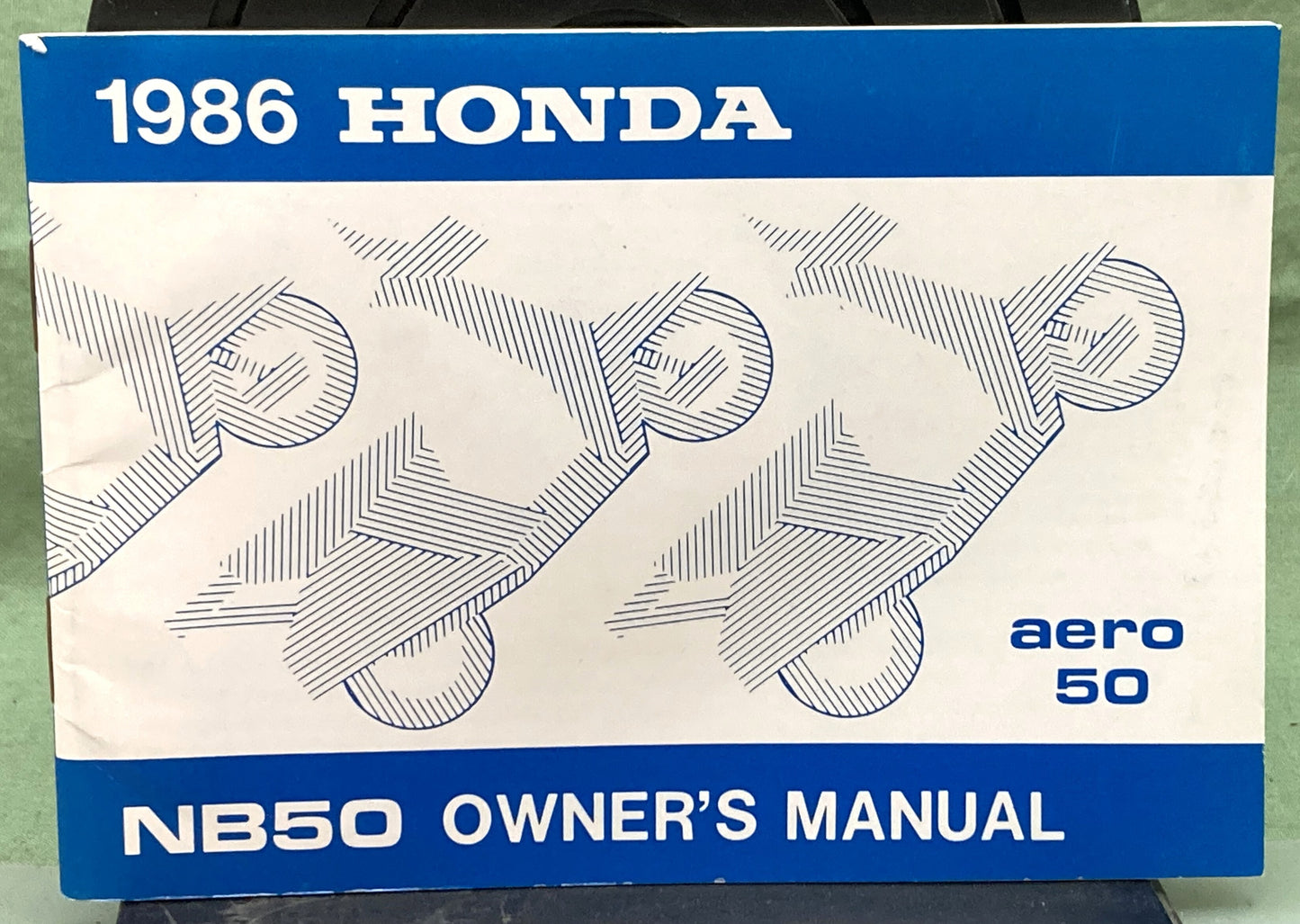 Genuine Honda 31GN2610 Aero 50 NB50 Owner's Manual 1986