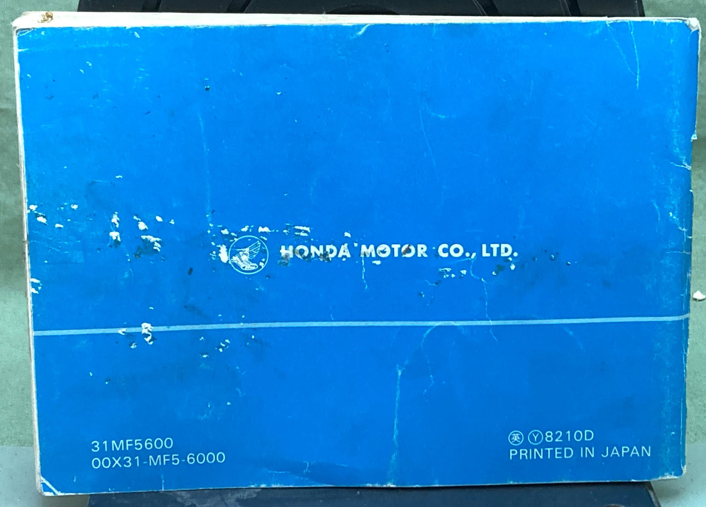 Genuine Honda 31MF5600 Shadow 500 VT500C Owner's Manual 1983