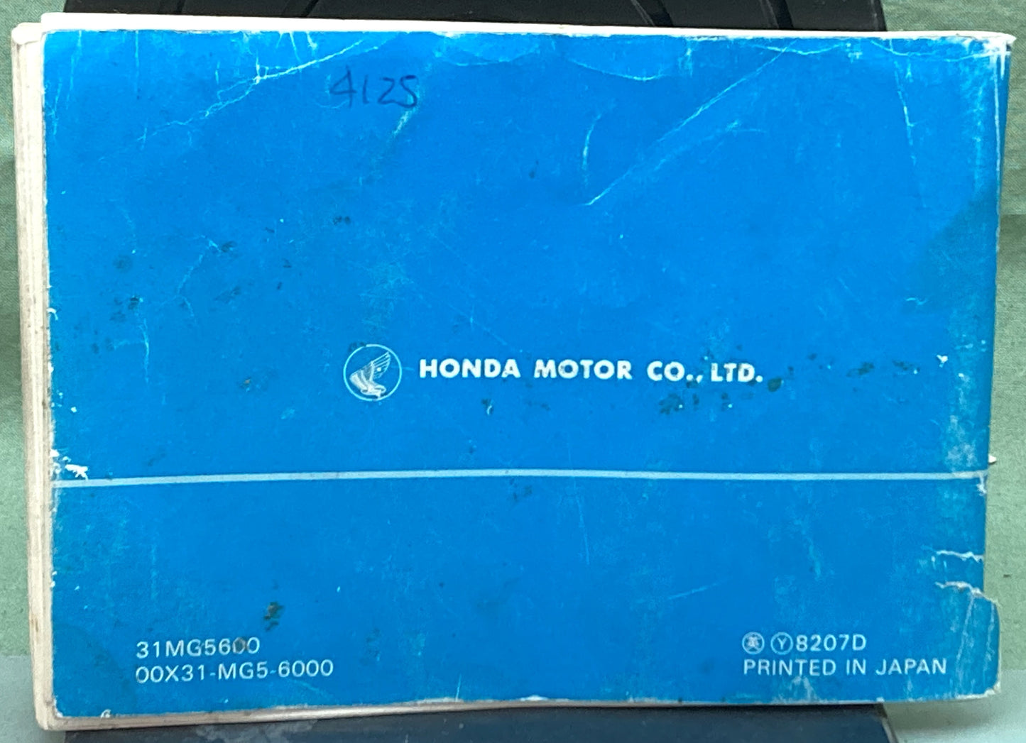 Genuine Honda 31MG5600 CB1100F Owner's Manual 1983