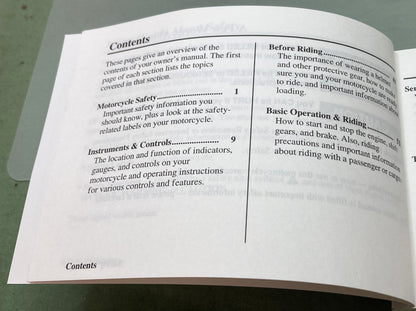 New Genuine Honda 31MEE600 CBR600RR Owner's Manual 2003