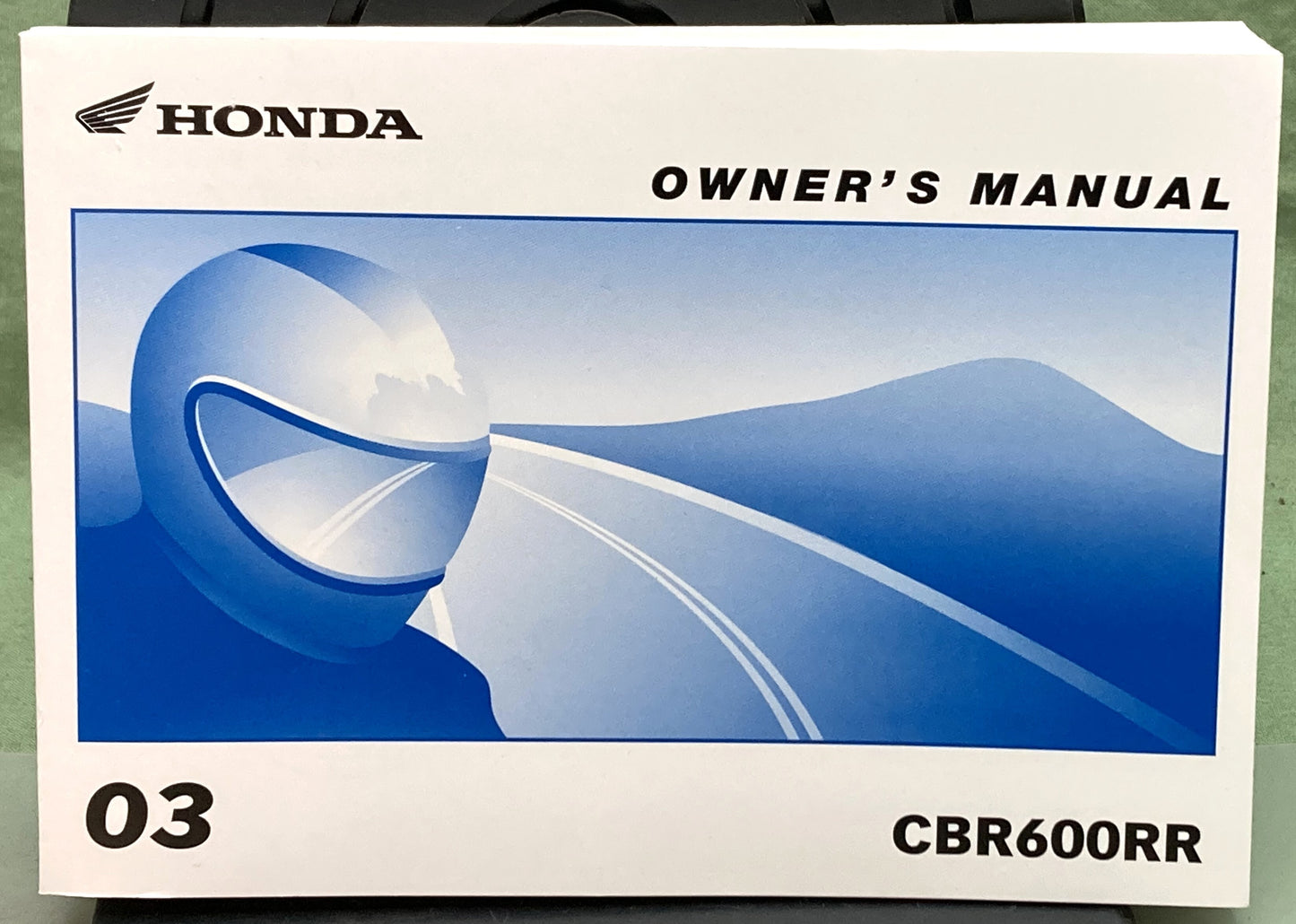 New Genuine Honda 31MEE600 CBR600RR Owner's Manual 2003