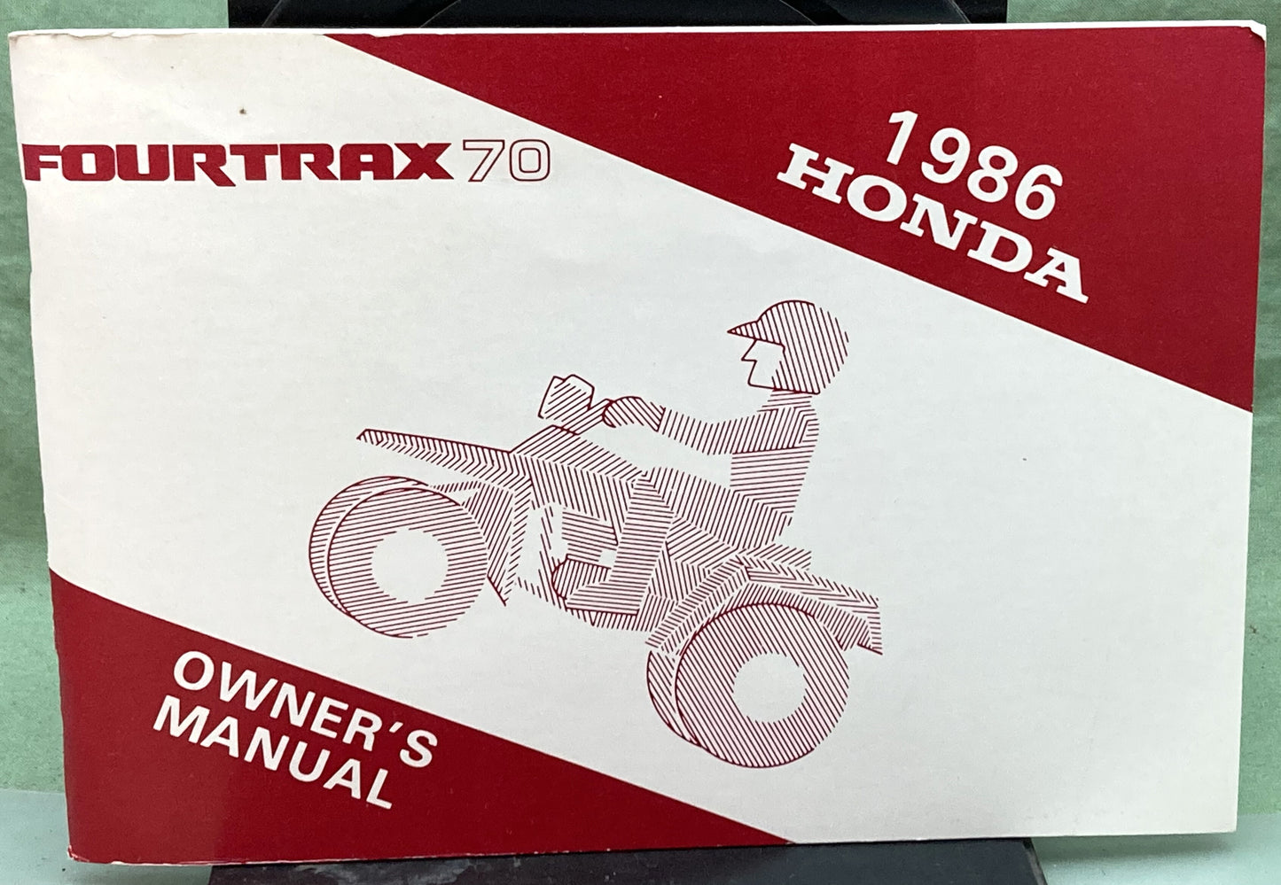 Genuine Honda 31HB2600 Fourtrax70 Owner's Manual 1986