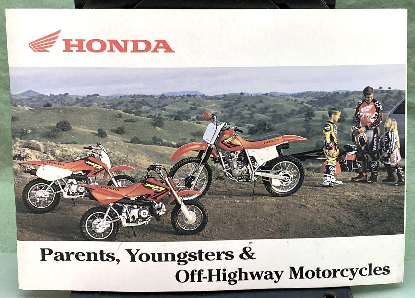 Genuine Honda 51OFF700 Parents, Youngsters and Off-Highway Motorcycles 2001