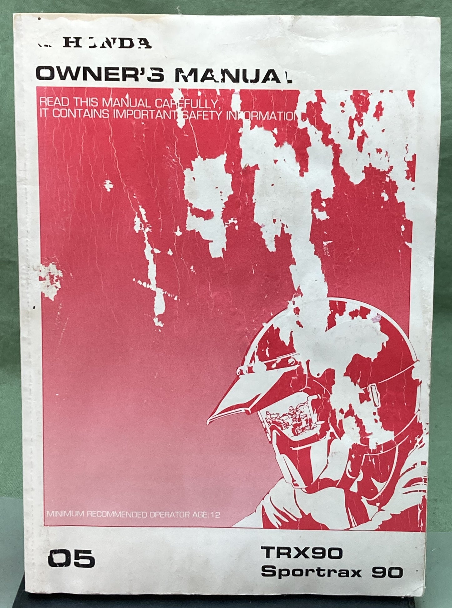 Genuine Honda 31HF7720 TRX90 Sporttrax90 Owner's Manual 2005