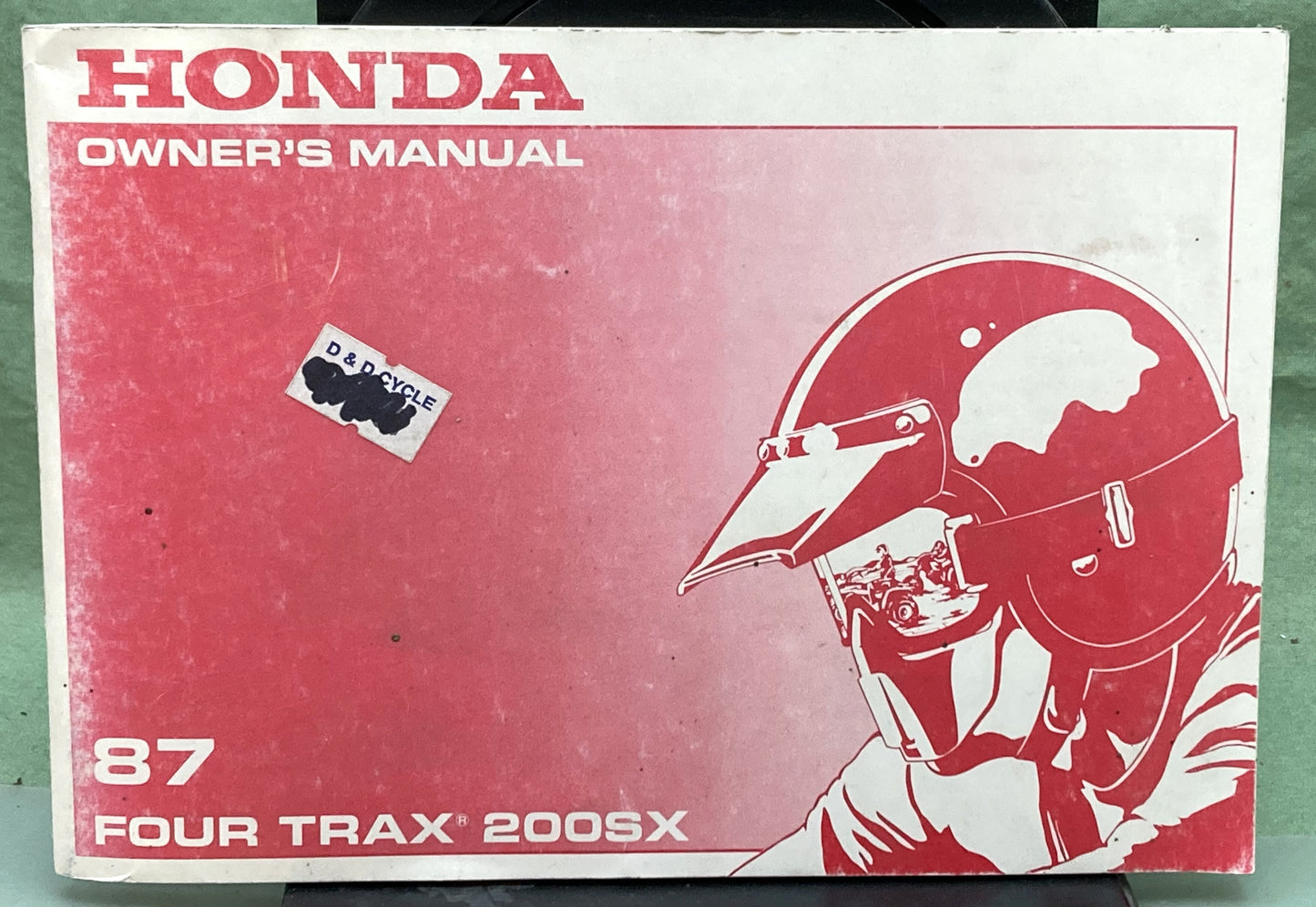 Genuine Honda 31HB3610 Four Trax 200SX Owner's Manual 1987
