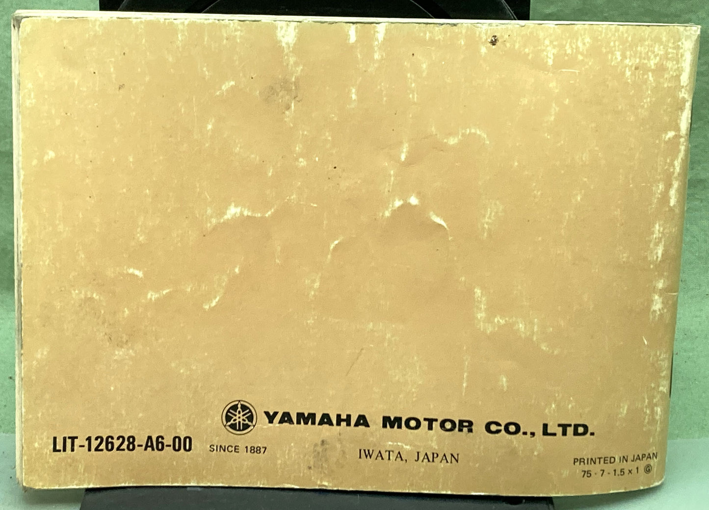 Genuine Yamaha LIT-12628-A6-00 EX340/440 Snowmobile Owner's Manual