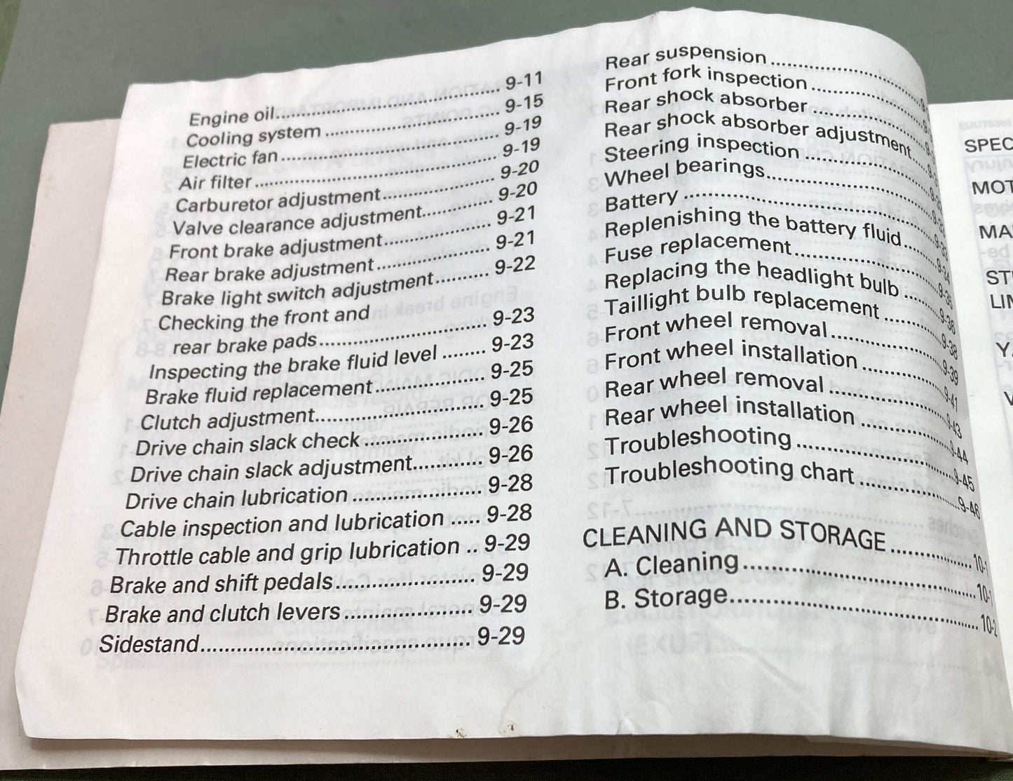 Genuine Yamaha LIT-11626-09-75 FZR600H FZR600HC Owner's Manual 1995