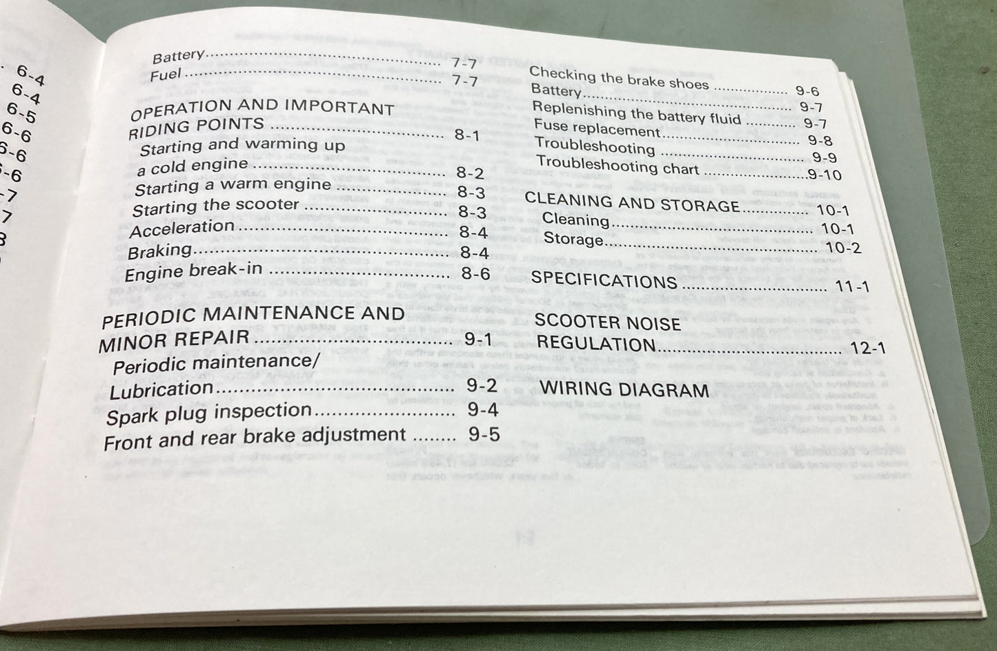 Genuine Yamaha LIT-11626-06-33 SH50U/SH50MU Owner's Manual 1987