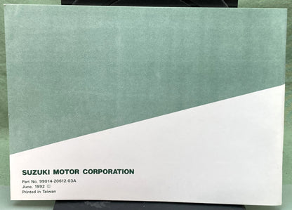 Genuine Suzuki 99014-20612-03A Tips and Practice Guide 1992