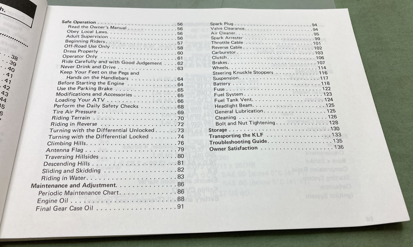 Genuine Honda Microfiche Lot Motorcycle/ATV Parts Catalog and Manual