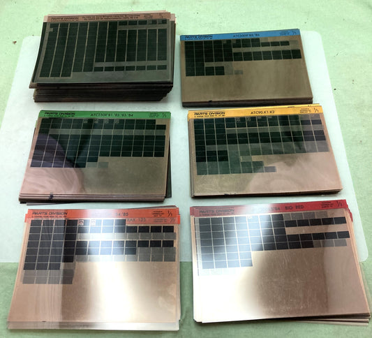 Genuine Parts Division Microfiche Lot Motorcycle/ATV Parts Catalog and Manual