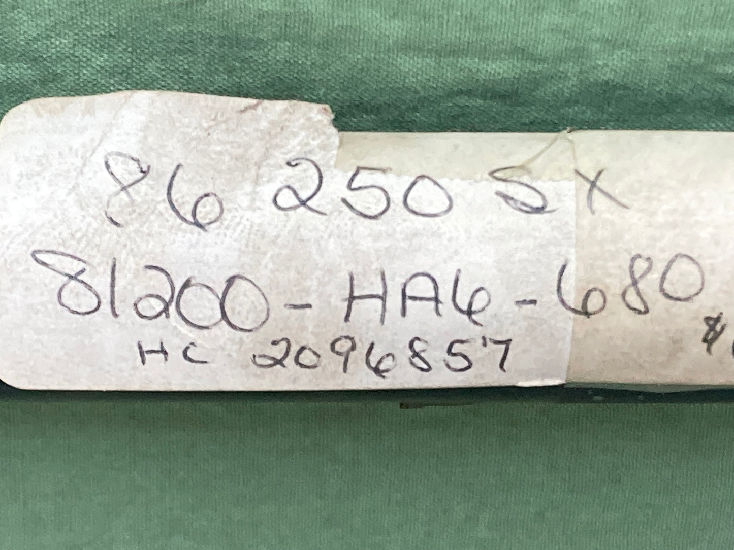 New Replaces Honda 81200-HA6-680 Pipe, Carrier