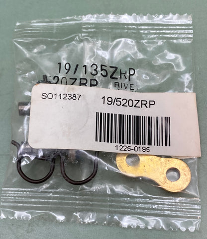 New Replaces Regina 19/135ZRP Z-Ring Rivet Master Connecting Link Gold 1225-0195