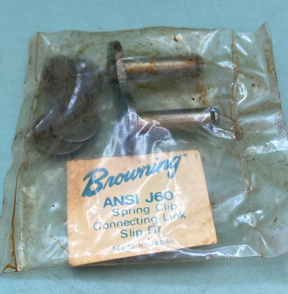 New Genuine Browning 1297605 ANSI J60 Spring Clip Connecting Link Slip Fit