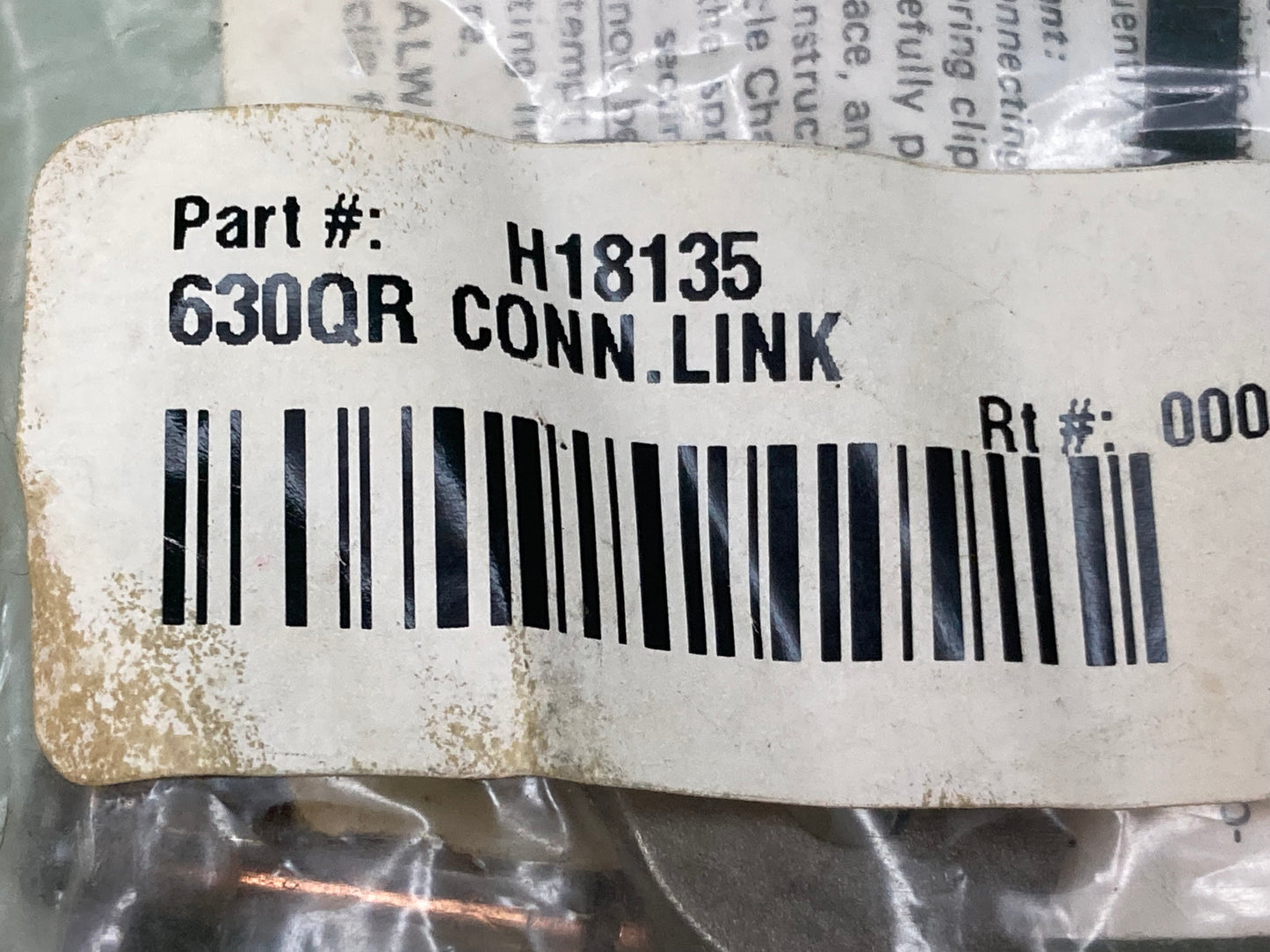 New Genuine Tsubaki H18135 630QR Connecting Link