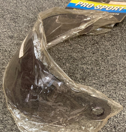 New Genuine Pro Sport 609-0160 Motorcycle Face Shield, Smoke