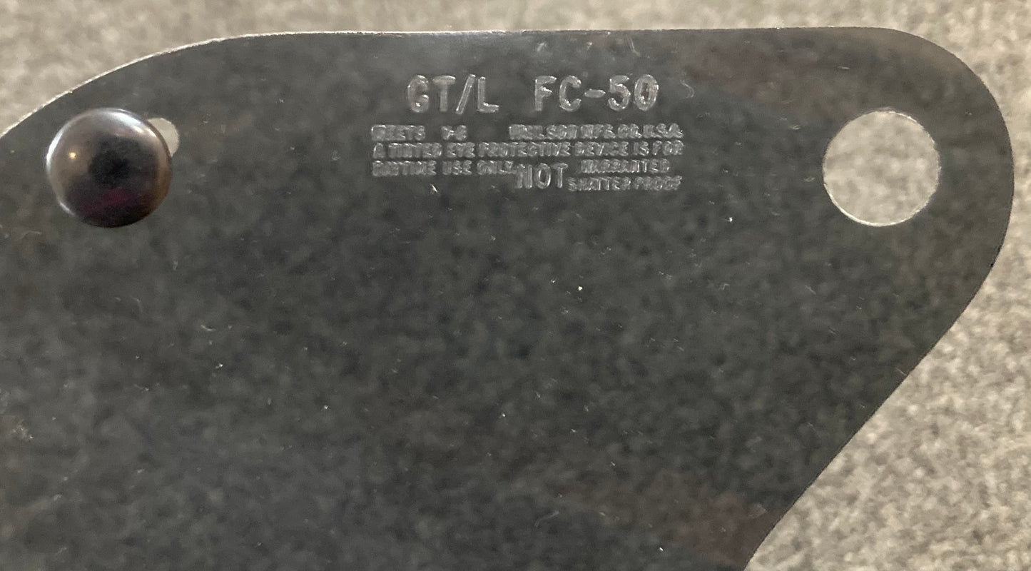 New Genuine Paulson GT/L FC-50 Motorcycle Helmet Shield, Smoke