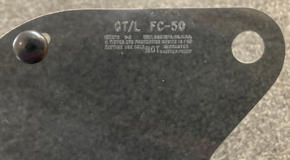 New Genuine Paulson GT/L FC-50 Motorcycle Helmet Shield, Smoke