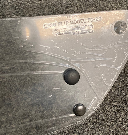 New Genuine Paulson S-20 Motorcycle Helmet Shield Flip Model FC-28