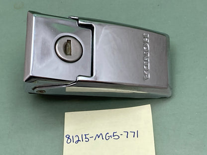 New Genuine Honda 81215-MG9-771 Lock, Saddlebag No key