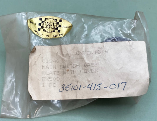 New Genuine K&L 01241 Main Switch Contact Base Honda 35101-415-017