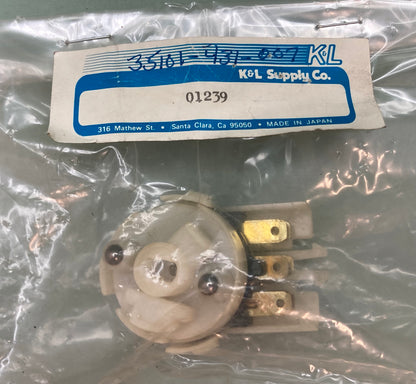 New Genuine K&L 01239 Main Switch Contact Base Honda 35101-431-007