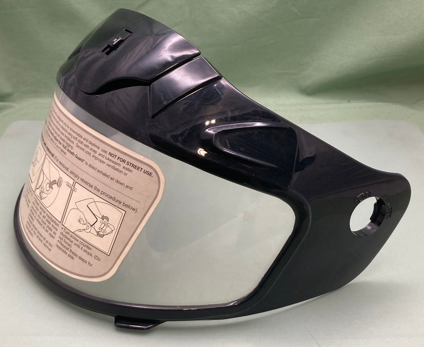 New Genuine HJC CR-06 Dual Pane Lens Shield - Clear