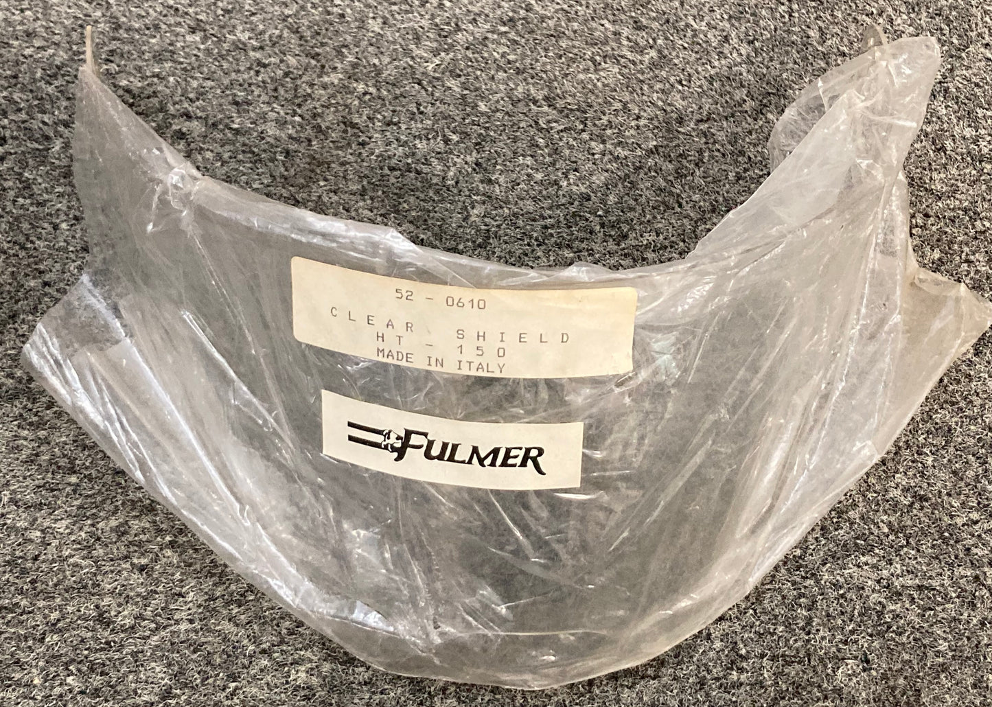 New Genuine Fulmer 52-0610 Clear Helmet Shield, Fits HT-150