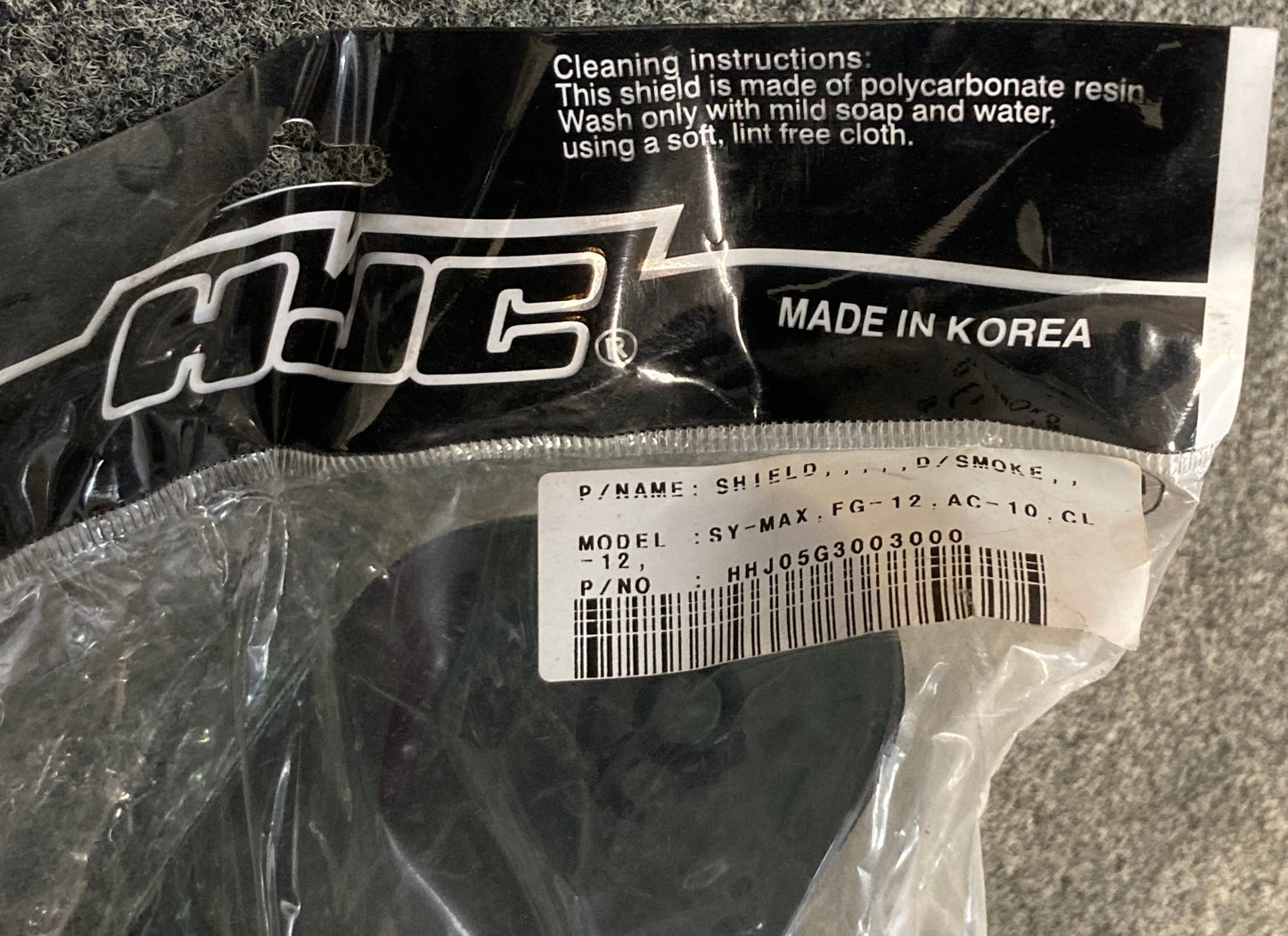 New Genuine HJC HHJ05G3003000 Dark Smoke Shield