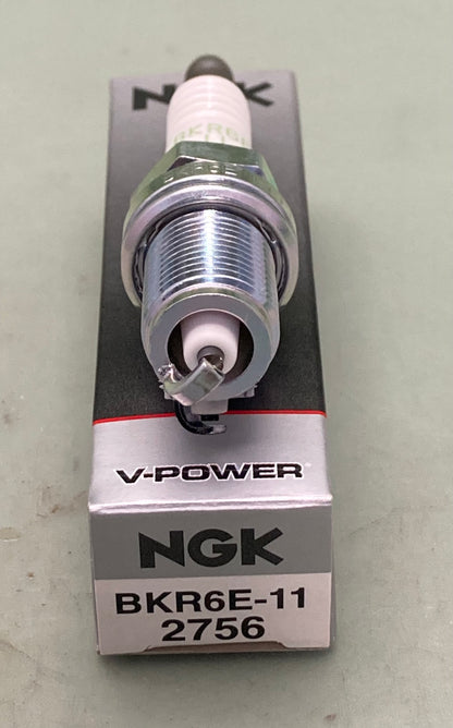 New Genuine NGK 2756 V-Power Spark Plug BKR6E-11
