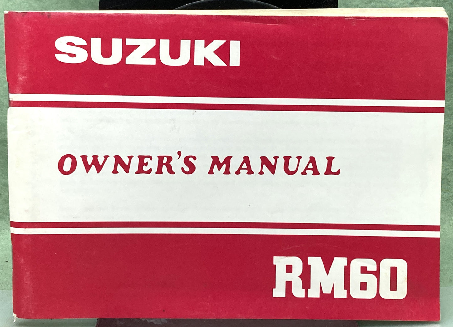 Genuine Suzuki 99011-46694-03A RM60 Owner's Manual 1982