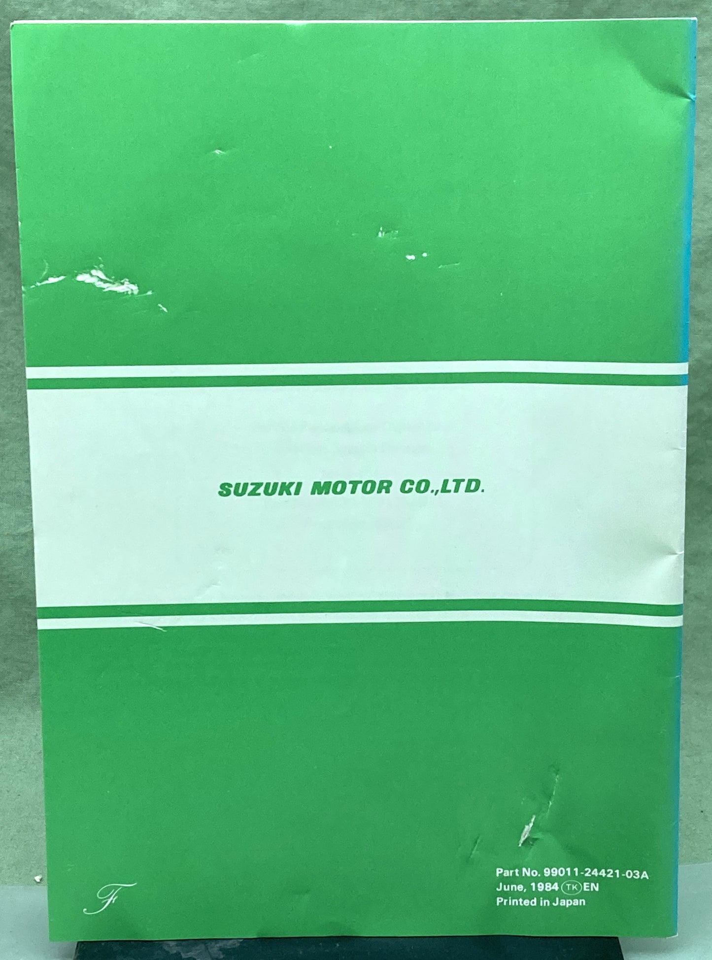 Genuine Suzuki 99011-24421-03A LT185 Owner's Manual 1984