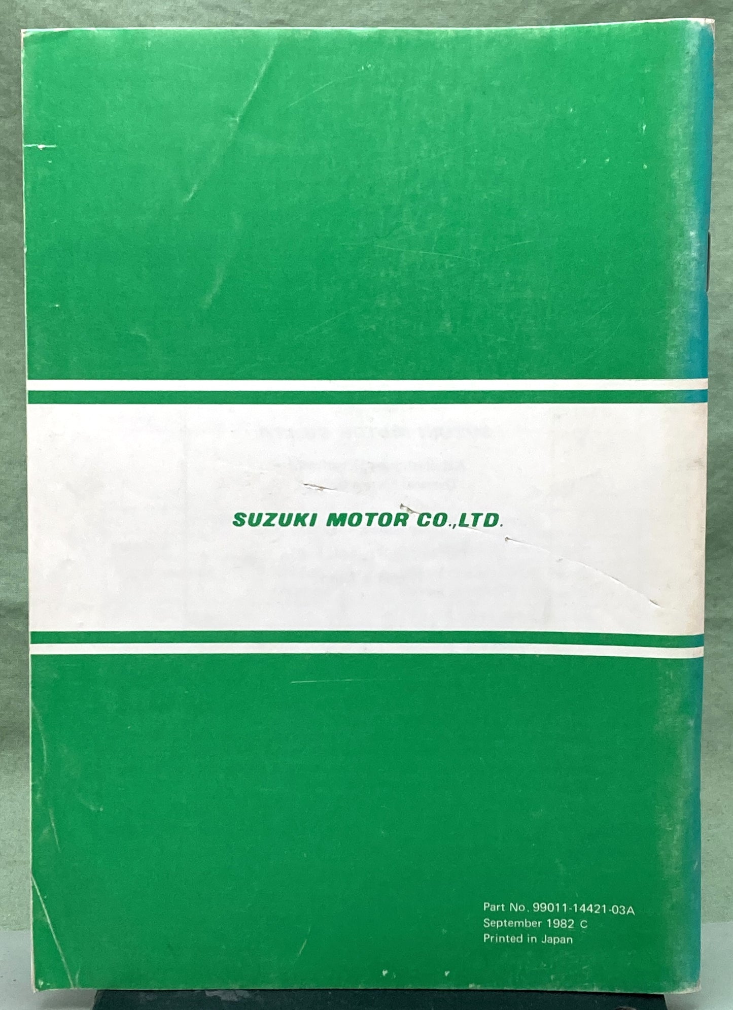 Genuine Suzuki 99011-14421-03A PE175 Owner's Maintenance Manual 1982