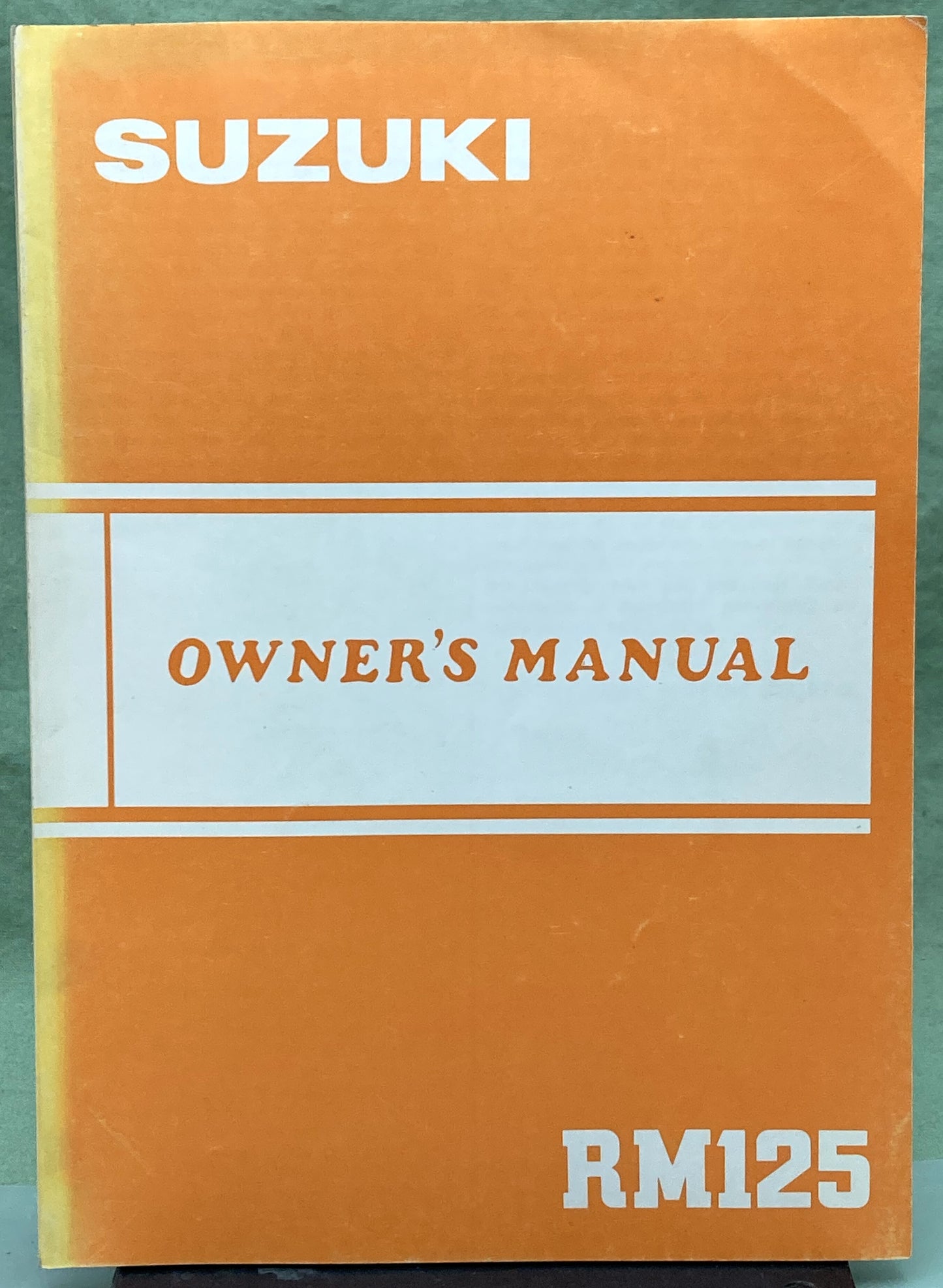 Genuine Suzuki 99011-14122-03A RM125 Owner's Manual 1982