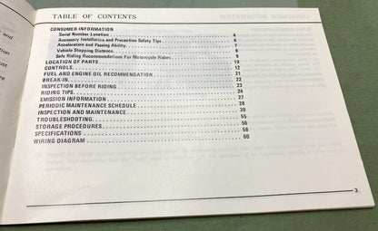 Genuine Suzuki 99011-37321-03A GN400T/GN400X Owner's Manual 1980