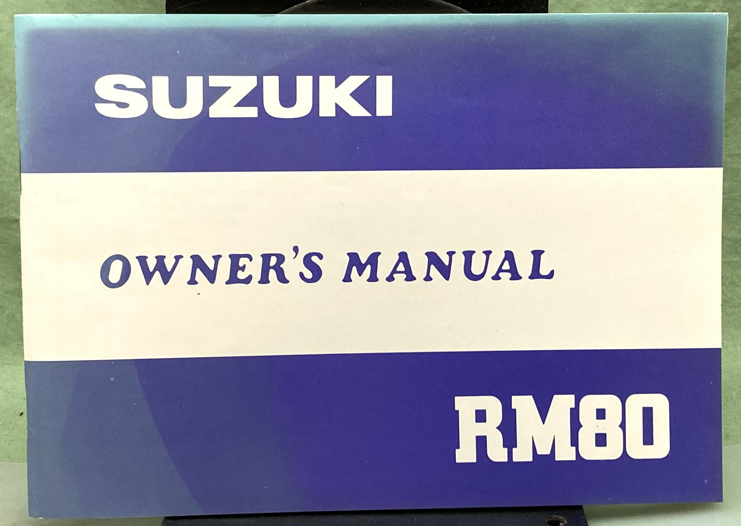 Genuine Suzuki 99011-20321-03A RM80 Owner's Manual 1980