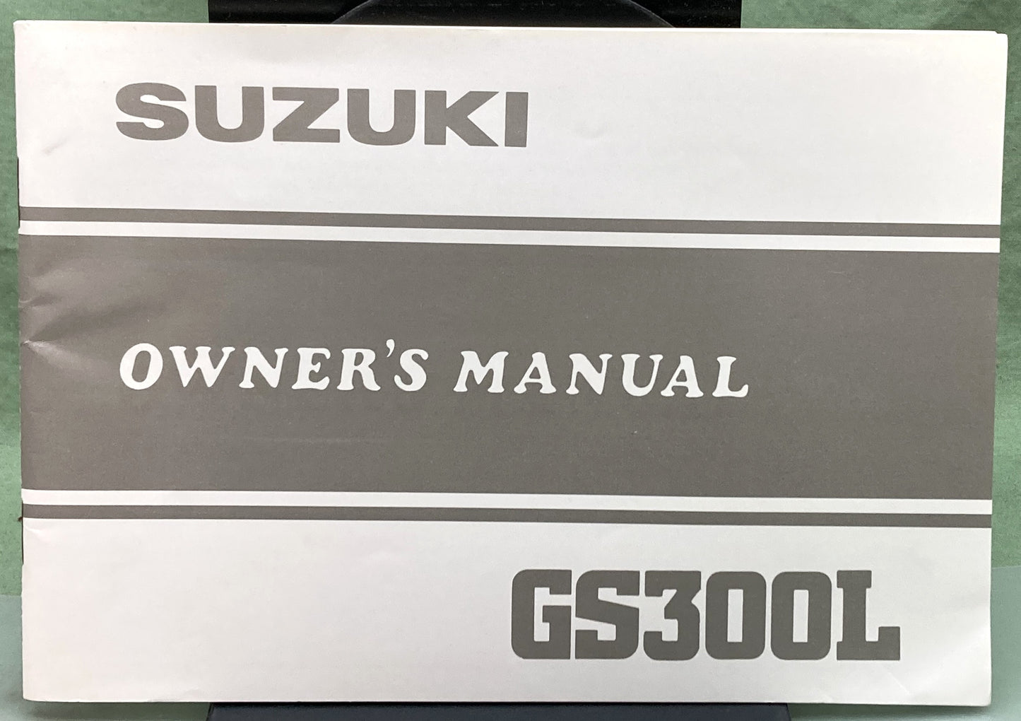 Genuine Suzuki 99011-11920-03A GS300L Owner's Manual 1982